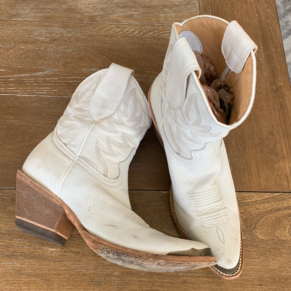 Idyllwind by Miranda Lambert Cowboy boots wheels western booties 7.5 leather - Picture 6 of 13